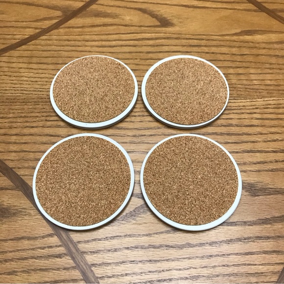 Set of 4 Wine Themed Coasters - Picture 3 of 3